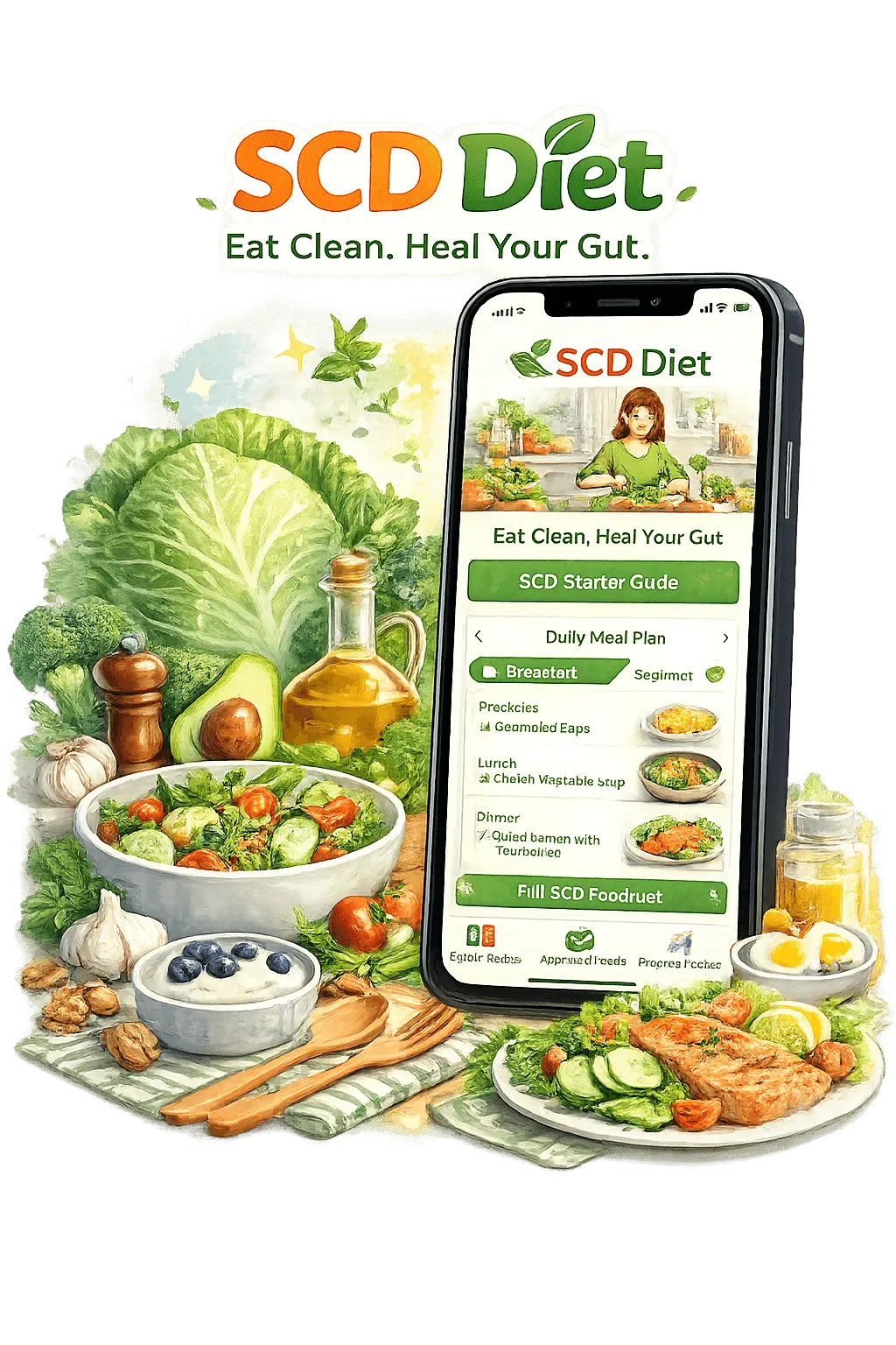 SCD Diet app preview